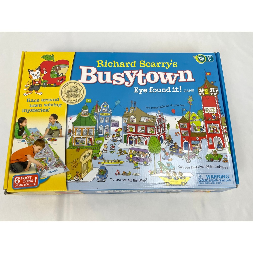 Richard Scarry's Busytown Eye Found It! Game Missing 1 Spyglass Wonder Forge